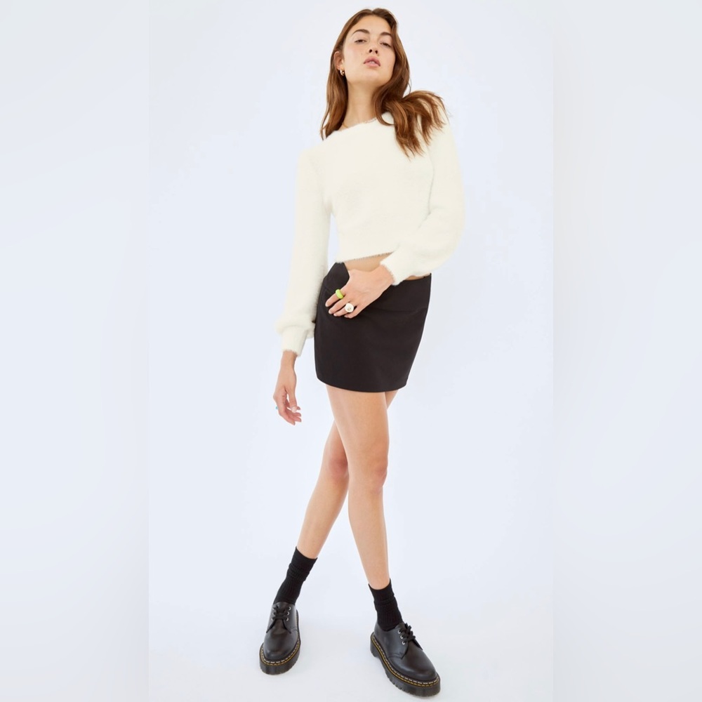 Sunday Best cream puff long sleeve sweater.